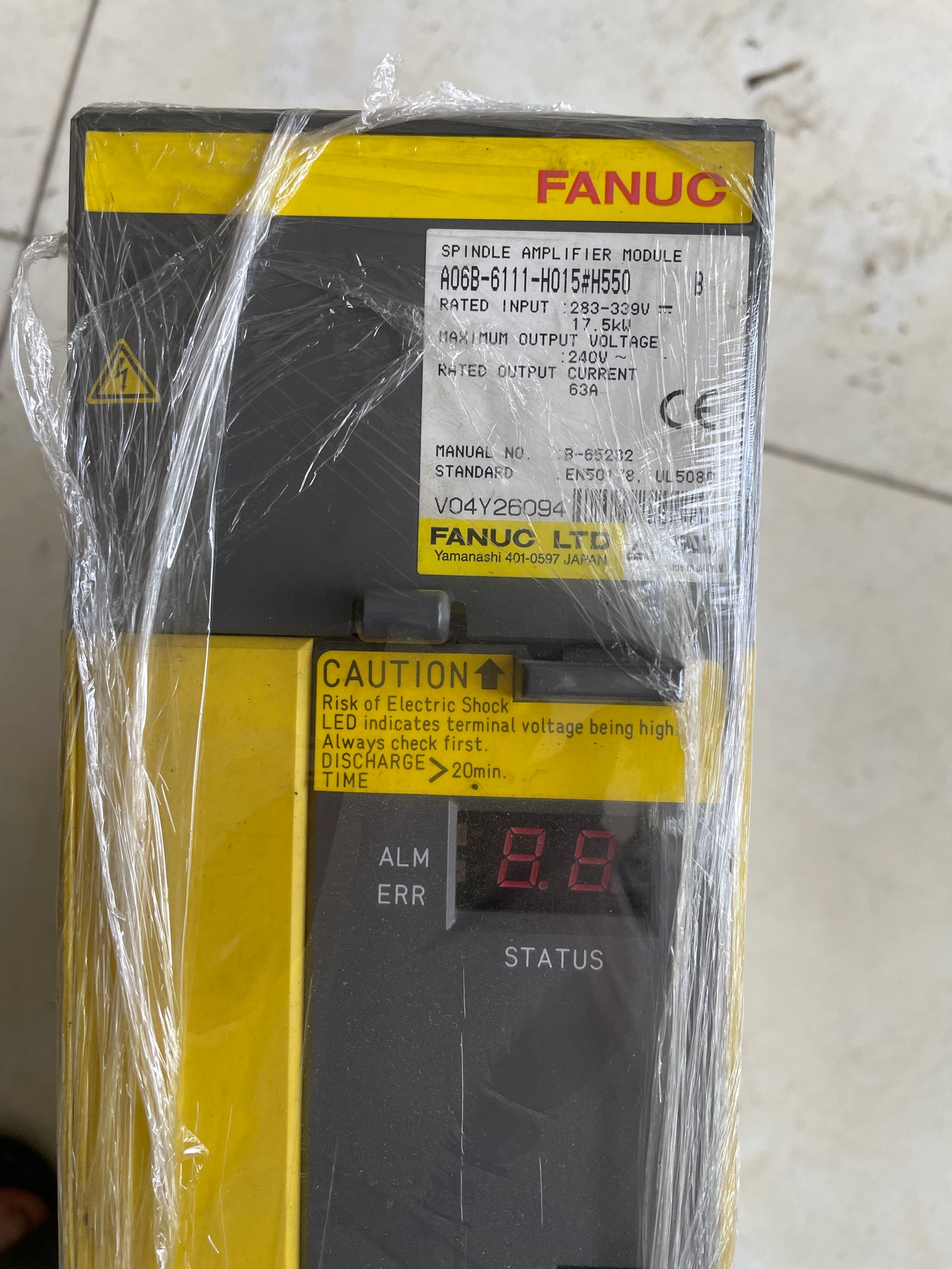 FANUC SPINDLE A06B-6111-H015